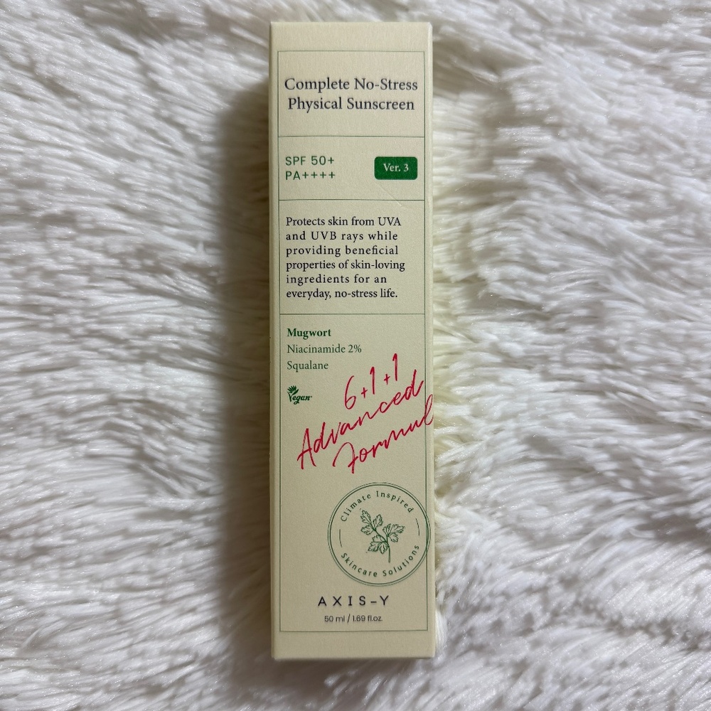 AXIS -Y Complete No-Stress Physical Sunscreen V3